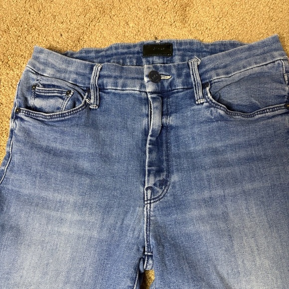 MOTHER The Looker Ankle Light Wash Skinny Jeans Women’s Size 27 Zipper Fly - Picture 3 of 13